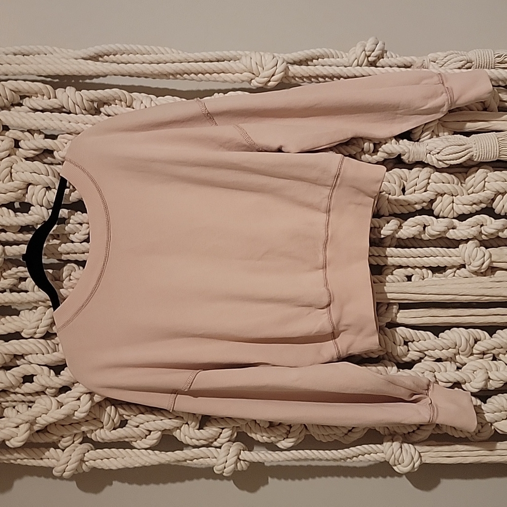 Free People Cropped Sweatshirt